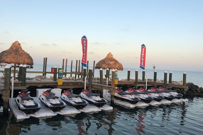 1.5 Hour (20 miles) Waverunner Tour. See Mangrove Tunnels, 20 Islands & SandBar - The Islamorada Sand Bar stop