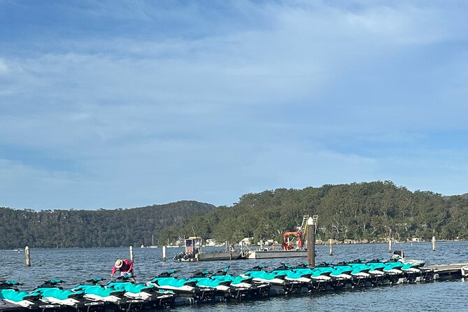 1.5 Hr Jet Ski Safari - Getting ready at Brooklyn Marina