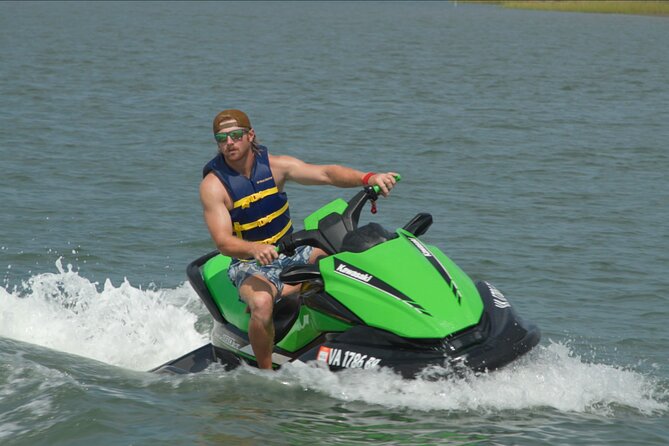 1-Hour Guided Jet Ski Rental & Eco Tour in Chincoteague Island - Following the Chincoteague channel