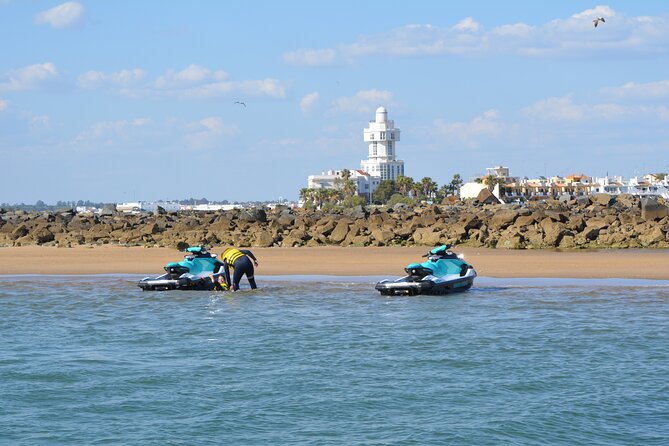 1 Hour Jet Ski Experience in Isla Canela - Ayamonte fish market and the bridge to Portugal
