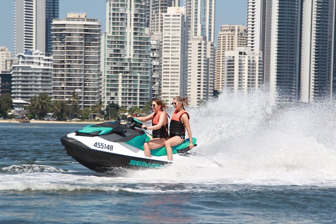 1 Hour Jet Ski Island Safari to South Stradbroke Island - From Paradise Point to South Stradbroke Island