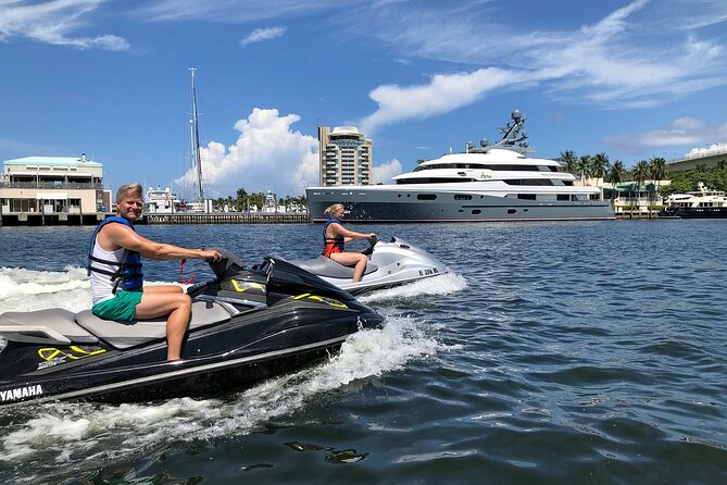 1 Hour Jet Ski Rental in Fort Lauderdale - The jet skis, controls, and physical demands
