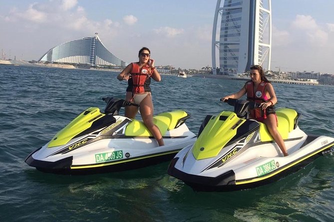 1-Hour Jet Ski Tour – Burj Al Arab, Atlantis, & Dubai Skyline - Palm Jumeirah and Atlantis from the water