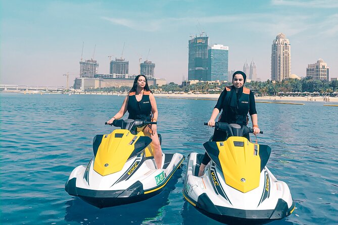 1-Hour Jet Ski Tour – Burj Al Arab, Atlantis, & Dubai Skyline - What the ride feels like on the water