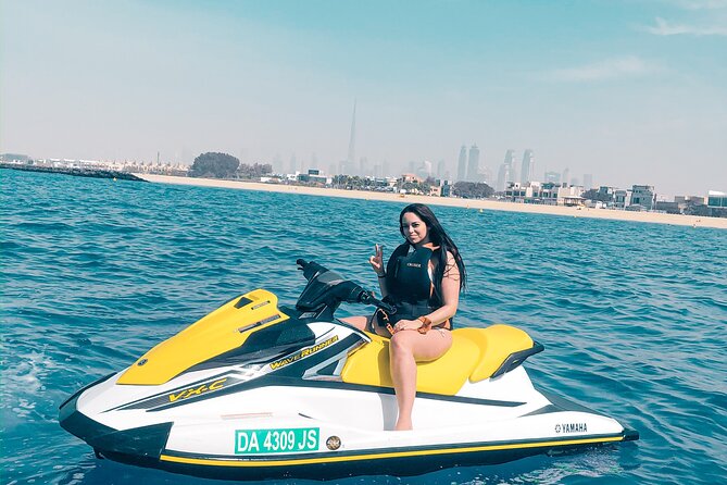 1-Hour Jet Ski Tour – Burj Al Arab, Atlantis, & Dubai Skyline - The short lesson before the throttle opens