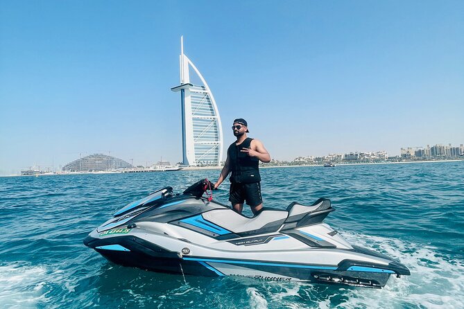 1 hour Jetski Tour - Burj Al Arab and Royal Atlantis - JBR and the Mina Seyahi marina
