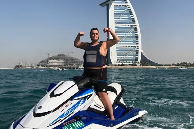 1 hour Jetski Tour - Burj Al Arab and Royal Atlantis - Burj Al Arab, Burj Khalifa, and the Royal Atlantis area