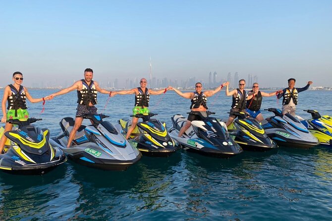 1 hour Jetski Tour - Burj Al Arab and Royal Atlantis - Sharing a jetski, age limits, and rider rules