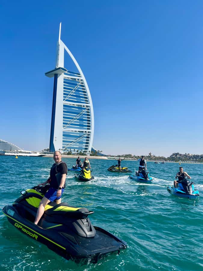 1-Hour Royal Atlantis Jet Ski Tour - Starting at Jumeirah’s fishing harbor