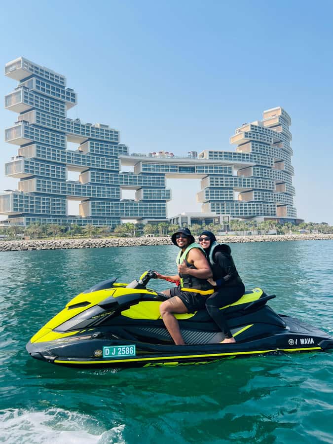 1-Hour Royal Atlantis Jet Ski Tour - Sheikh Mohammed’s private island and the Burj Khalifa view