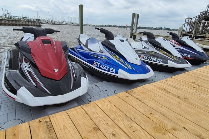1-hour Single Jet Ski Rental in Seabrook - up to 2 passengers - The safety briefing comes before the fun