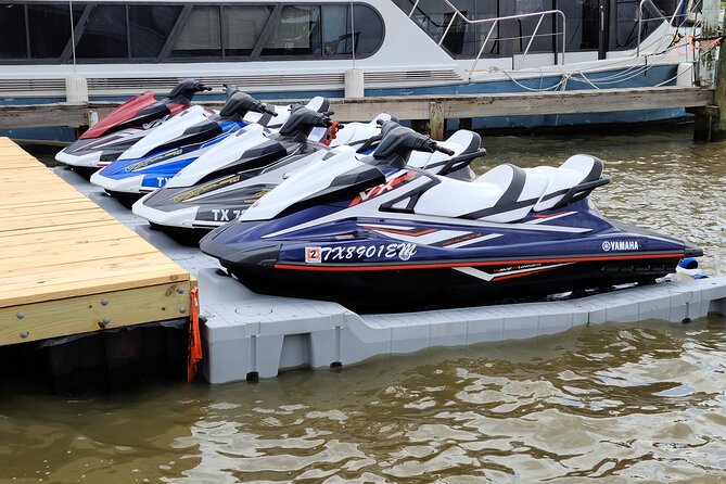 1-hour Single Jet Ski Rental in Seabrook - up to 2 passengers - What the ride feels like for a first-timer