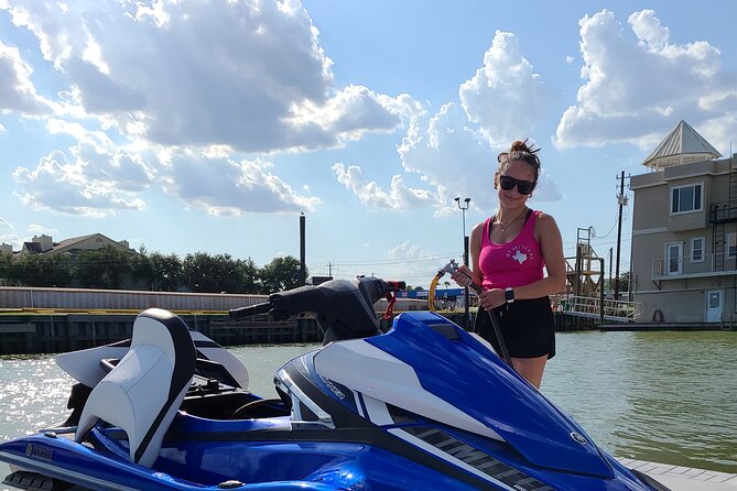 1-hour Single Jet Ski Rental in Seabrook - up to 2 passengers - The real cost: $109 plus a refundable deposit