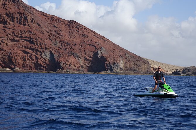 1 Person Turbo Jet Ski ride in Tenerife South with Pick Up - Following Tenerife’s volcanic southern coast