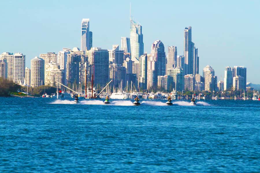 2.5-Hour Ultimate Jet Ski Safari to North Stradbroke Island - The return ride and physical demands