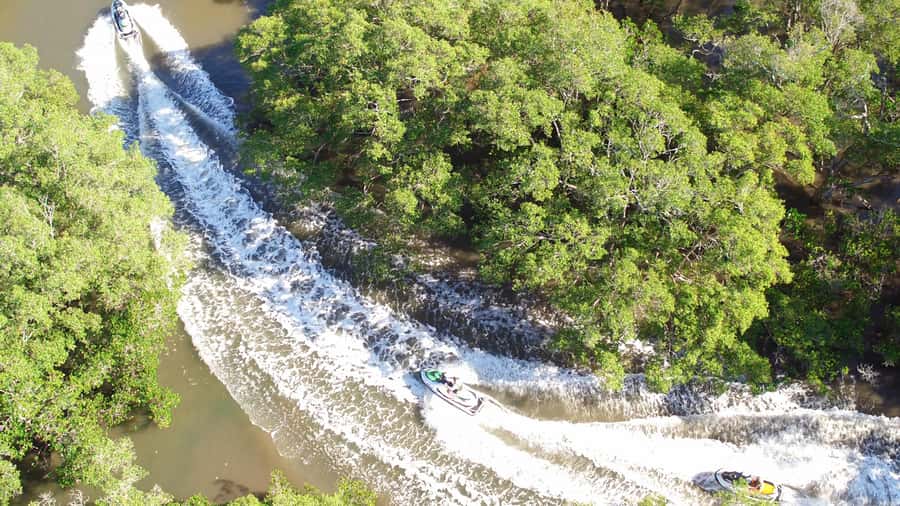 2.5-Hour Ultimate Jet Ski Safari to North Stradbroke Island - Starting with safety training and practice