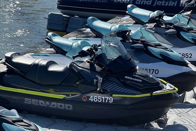 2 Hour Brisbane River Jetski Adventure - The Gateway Bridges and open water