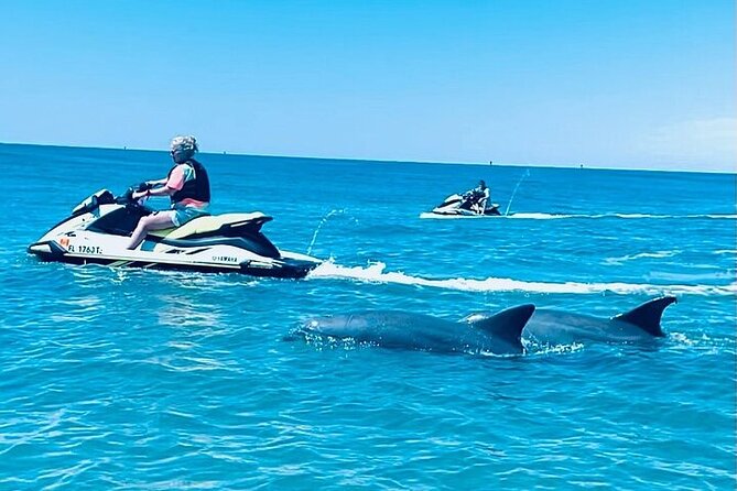 2 Hour Shell Island Jet Ski Dolphin Tour - A two-hour ride with more than a quick beach rental
