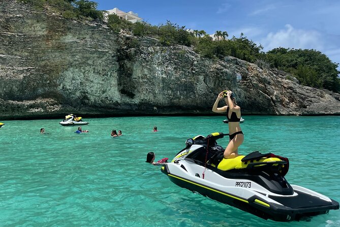2 Hours Private Jet Ski Tour in Saint Martin with free passenger - Starting at Anse Marcel Beach