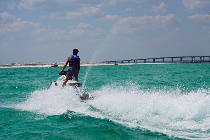 2 Passenger Jet Ski Dolphin Tour from Gilligan’s Watersports - Searching for dolphins in the Gulf