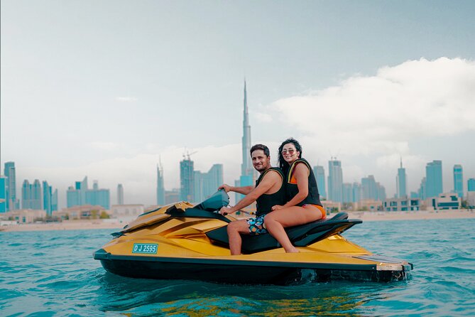 24 Karat Gold Jet Ski Adventure with Burj Khalifa View - Who will enjoy this most