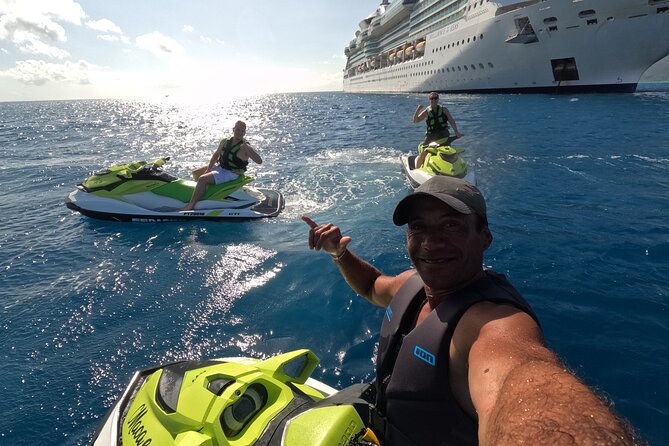 2h Express Adventure by JET SKI in Raiatea - Sacred Island - Vaia’au and the search for dolphins