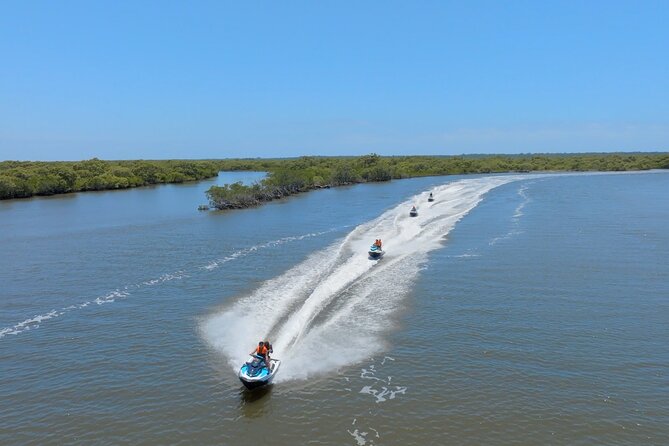 3 Hour Gold Coast Jetski Adventure to Stradbroke Island - Jumpinpin’s short walk to a wide view