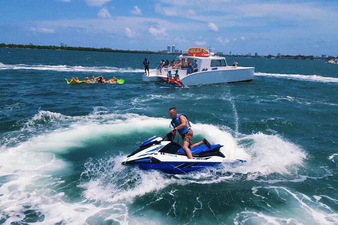 3 Hour Party Boat Jet ski Banana Tube and open bar in Miami - Quick take: what matters most