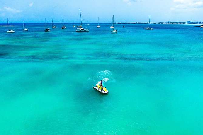 30-min Jet Ski Tour: Single or Double Option - From Simpson Bay to La Samanna