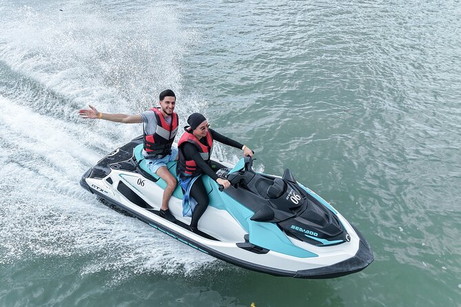 30 Minute Jet Ski Rental at Chenang Beach - Cruising in the designated zone