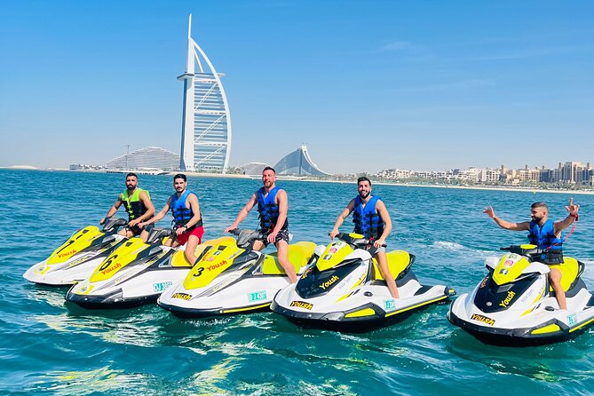 30Min Dubai Jet Ski Tour of Burj Al Arab with Free Ice Cream - The ride toward Burj Al Arab