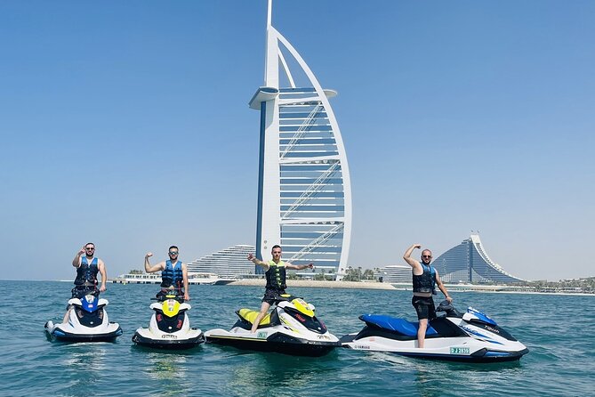 30Min Dubai Jet Ski Tour of Burj Al Arab with Free Ice Cream - Photos, water, lockers, and the ice cream promise