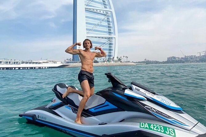 30mins Burj Al Arab Jetski Tour - Safety, instruction, and first-time riders