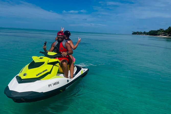 3H Jet Ski Tour to Discover Moorea - Afareaitu brings mountain stories