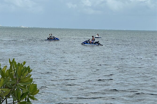 3HR Full Island Life Jetski Tour - Stingray City in shallow water