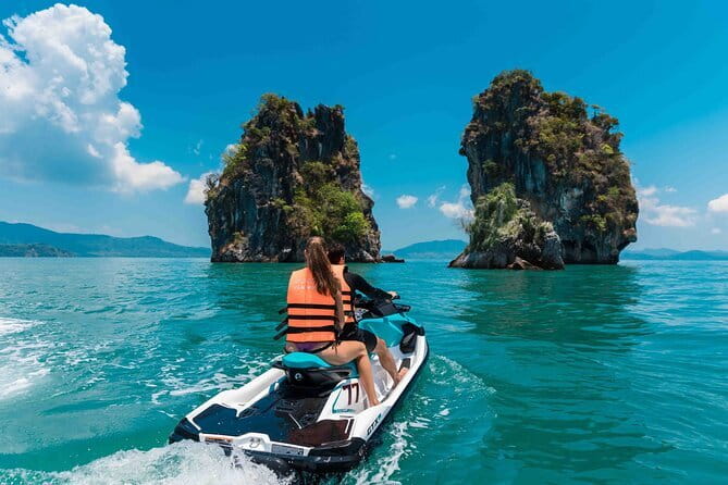 4 Hours and 50km Jet Ski Tour to 6 Phuket Islands - From Phuket hotel pickup to Yamu Pier