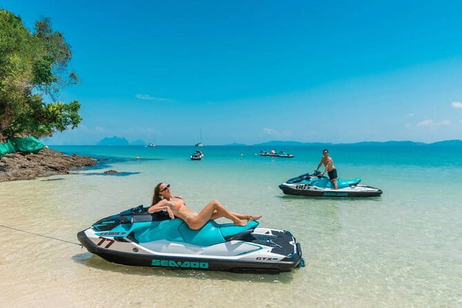 4 Hours and 50km Jet Ski Tour to 6 Phuket Islands - Rang Yai and the first swim
