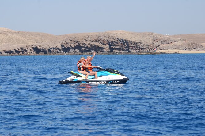 40 Minutes Jet Ski in Lanzarote - The guide leads while you handle the machine