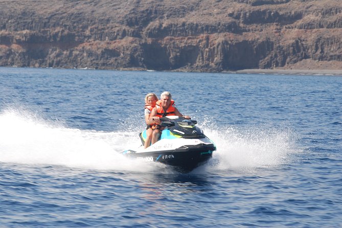 40min Jet Ski at Playa Quemada Lanzarote - Leaving the marina and passing Puerto Calero