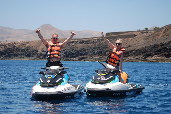 40min Jet Ski at Playa Quemada Lanzarote - The real cost, including transport and photos