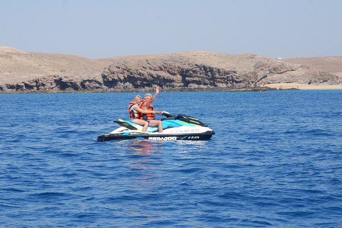 40min Jet Ski at Playa Quemada Lanzarote - Reaching Playa Quemada by water