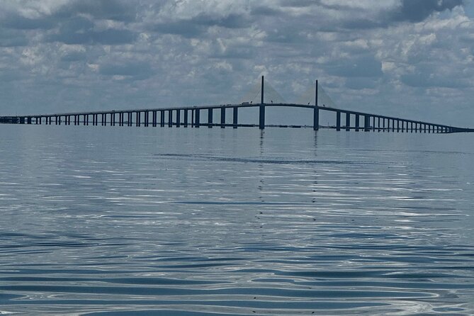 90 Minute Jet Ski Ft Desoto Sand Bar Tour - Leaving Maximo Boat Ramp for the Sunshine Skyway Bridge