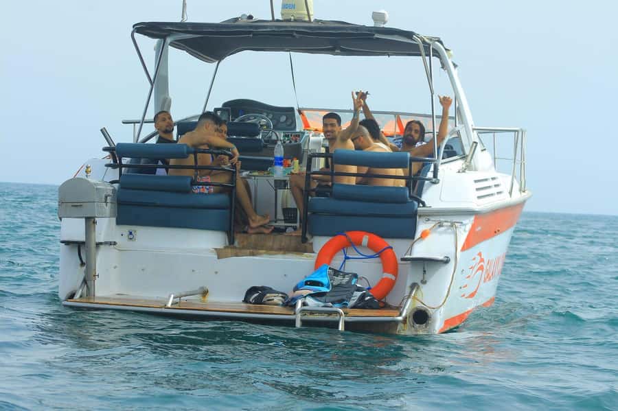 Agadir: Boat Tour with Lunch, Fishing & Jetski - Cruising the coastline from Marina Agadir