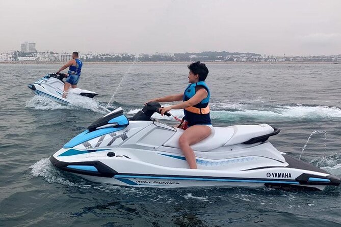 agadir jetski academy rental - The safety briefing and first minutes on the water