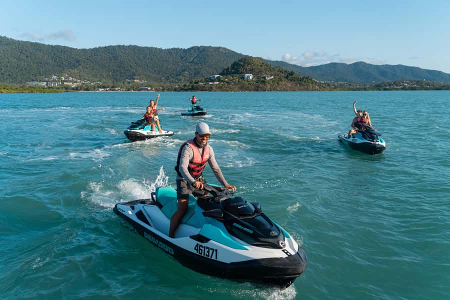 Airlie Beach: Jet Ski Safari Hour of Power and Marine Life - Airlie Beach views, bays, and marine life