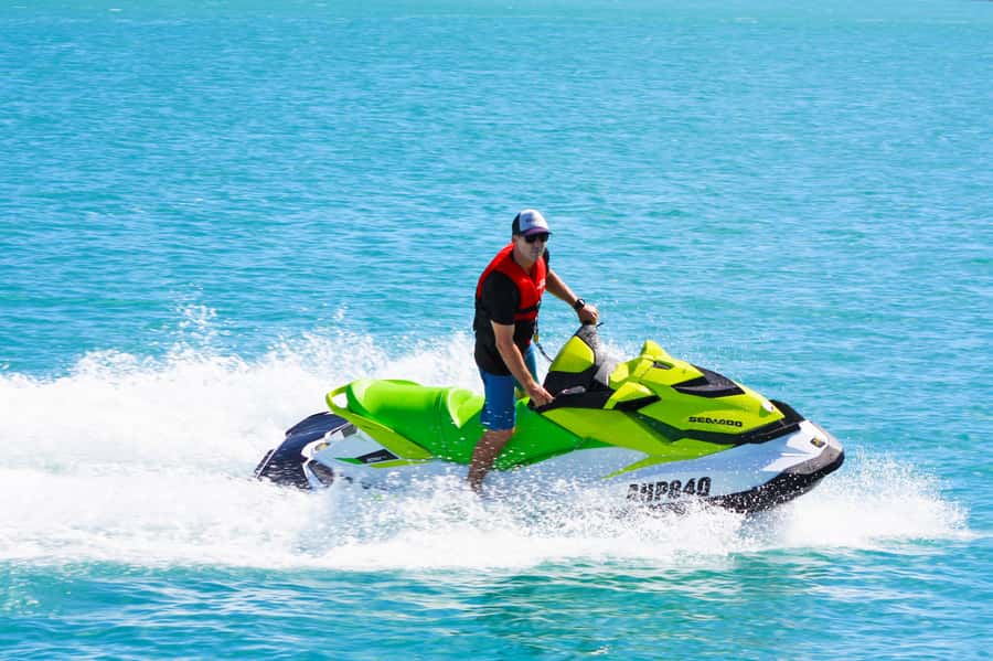 Airlie Beach: Jet Ski Safari Hour of Power and Marine Life - The safety briefing for first-time riders