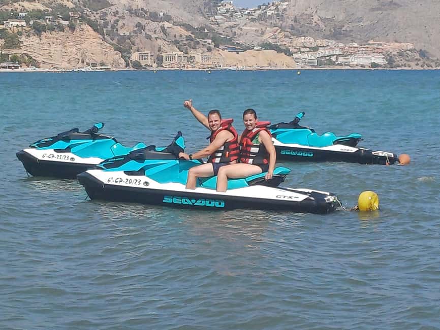Altea: 60-minute jet ski tour with no license required - Starting at Portet Marina on La Olla beach
