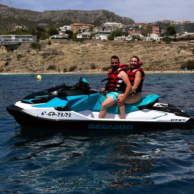 Altea: 60-minute jet ski tour with no license required - Learning the controls before you leave