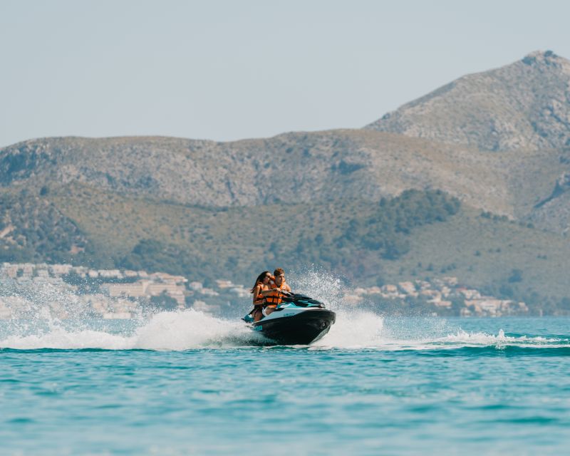 Andratx: Jet Ski Tour with Cave Visits and free Photos - The jet skis, waves, and guide-led pace