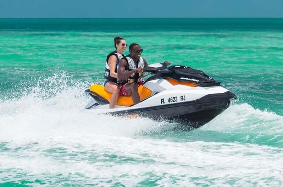 Arabian Sunset Jet Ski Tour – Waves Under the Orange Sky - Key points at a glance